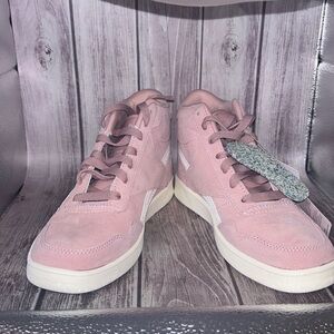 Reebok light pink high top